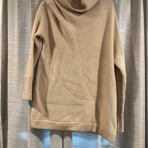 Cozy Tan Knit Sweater